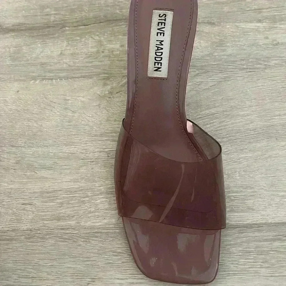 STEVE MADDEN Pance Clear PVC Purple 8 - Picture 6 of 10